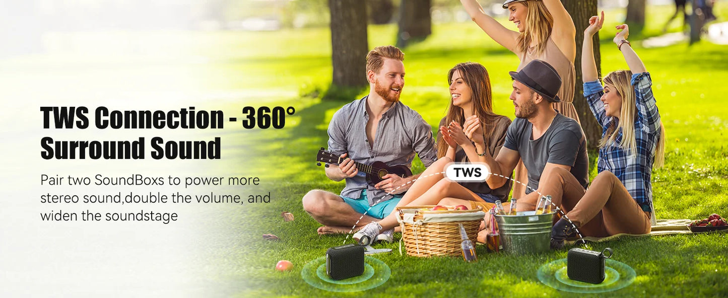 Altavoz Bluetooth TWS 10W