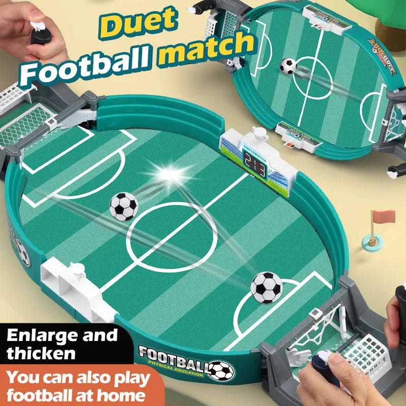 Juego de Mesa de Fútbol Portátil para Niños y Familias