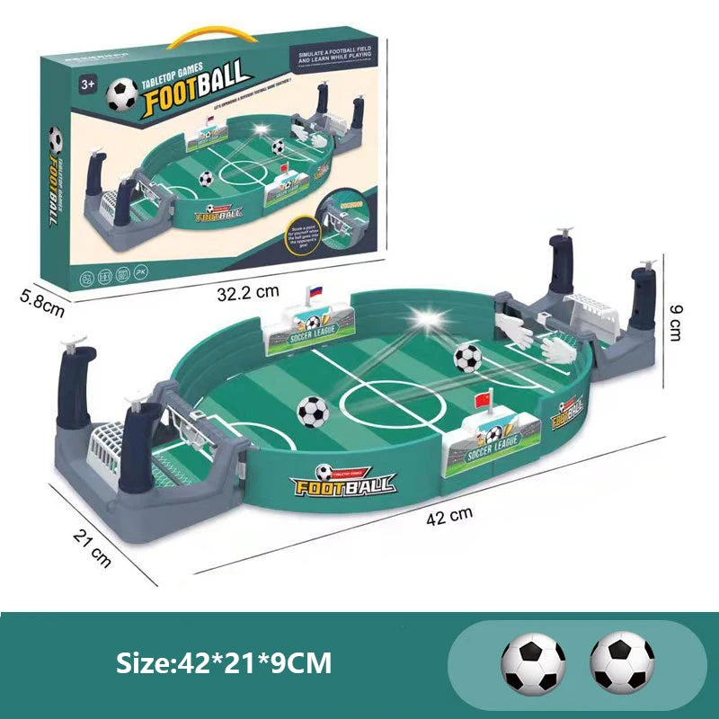 Juego de Mesa de Fútbol Portátil para Niños y Familias