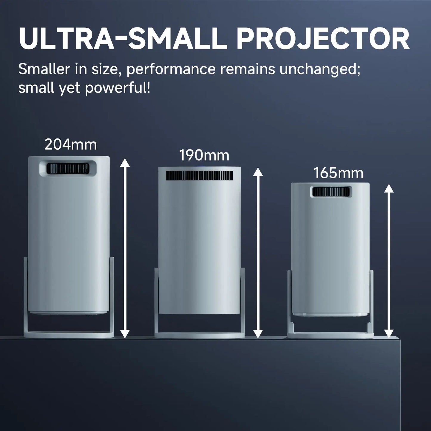 Proyector Portátil HONGTOP P30 Pro – 720P Nativo, Android 14, WiFi6 y BT 5.0