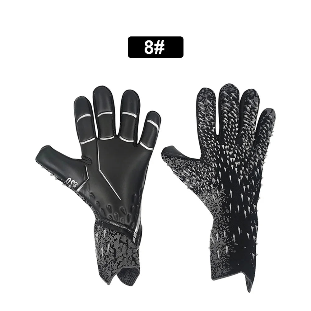 Guantes de Portero de Fútbol Profesional – Antideslizante, Protección Dedos