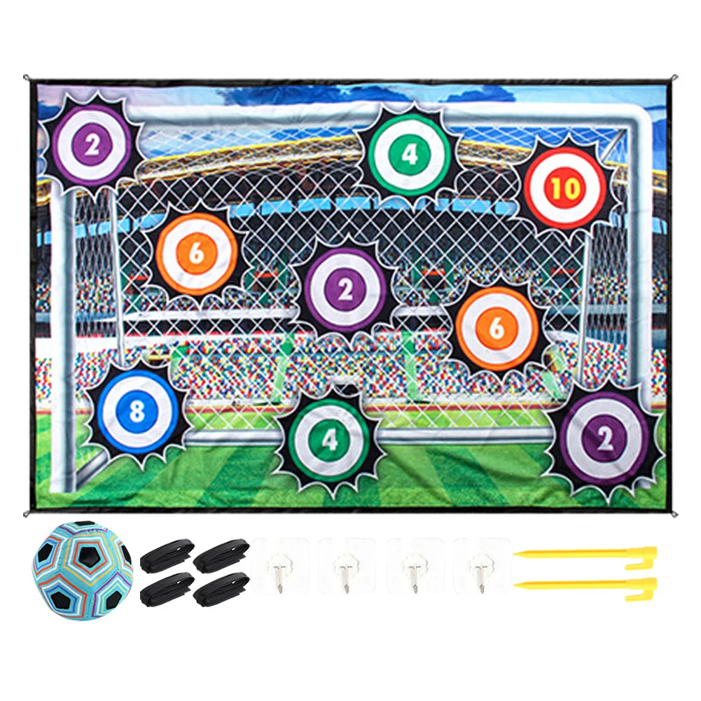Alfombra de Juego de Fútbol para Niños - Juego de Entrenamiento y Diversión
