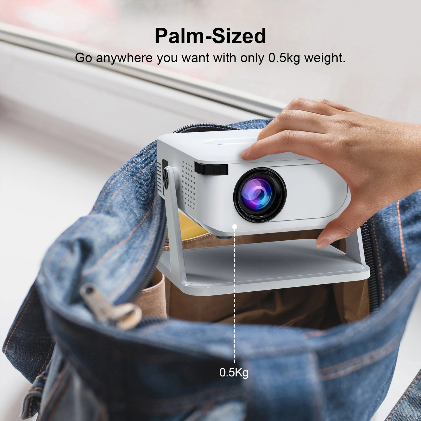 Mini Proyector HD 720P Xnano – Android 11, WiFi6 y Bluetooth 5.2