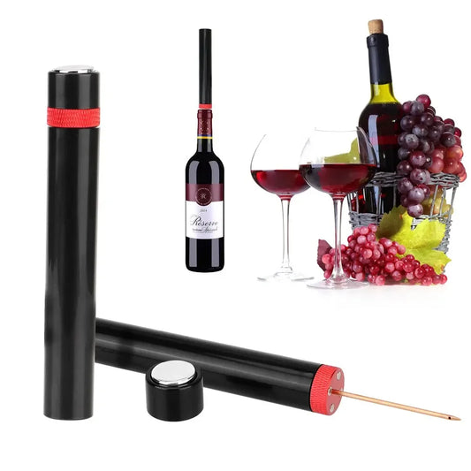 Abridor de Botellas de Vino con Bomba de Aire