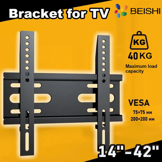 Soporte Fijo de Pared para TV 14”–42”