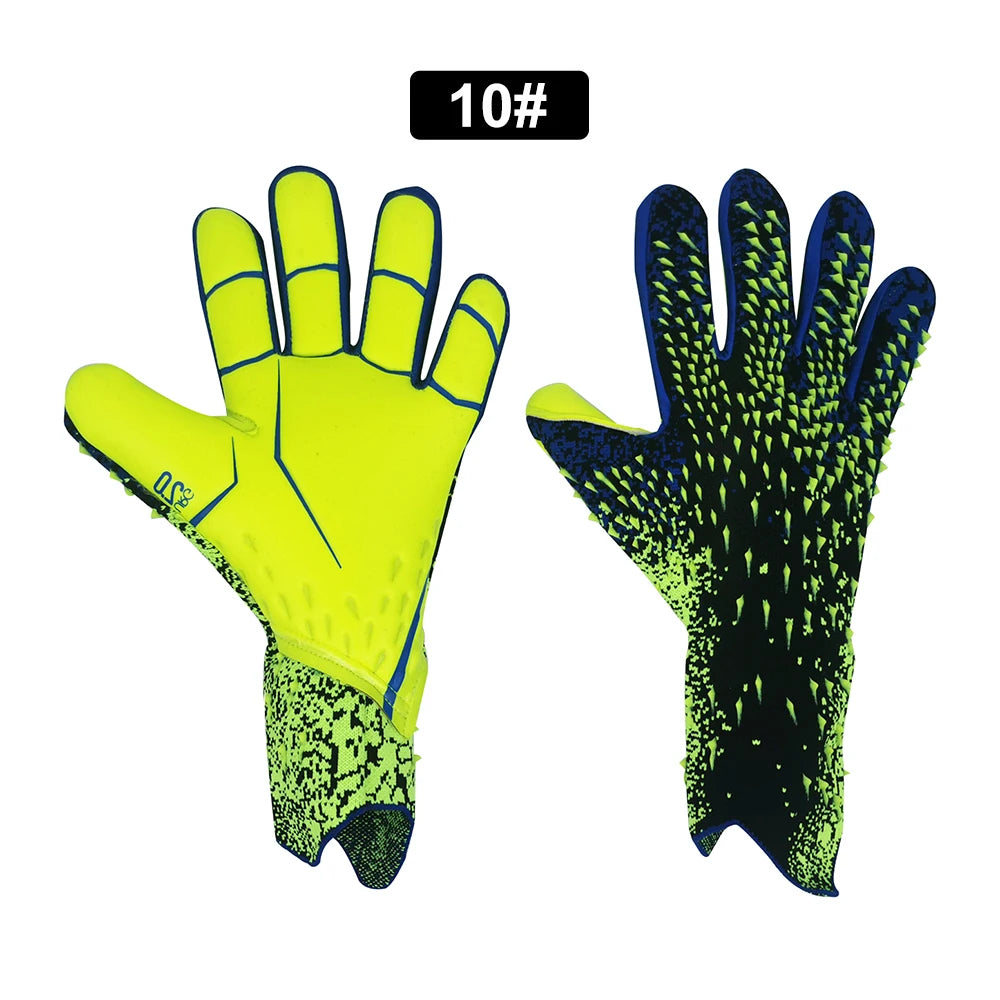 Guantes de Portero de Fútbol Profesional – Antideslizante, Protección Dedos