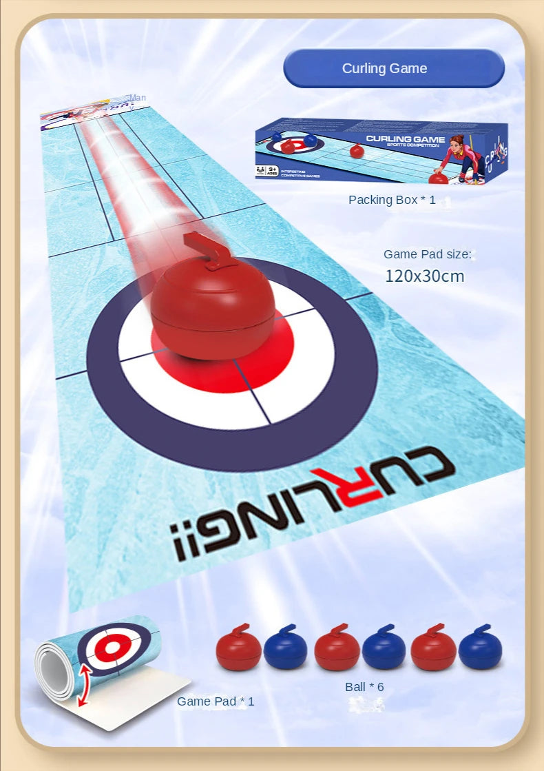 Esterilla Interactiva de Fútbol, Bolos y Curling