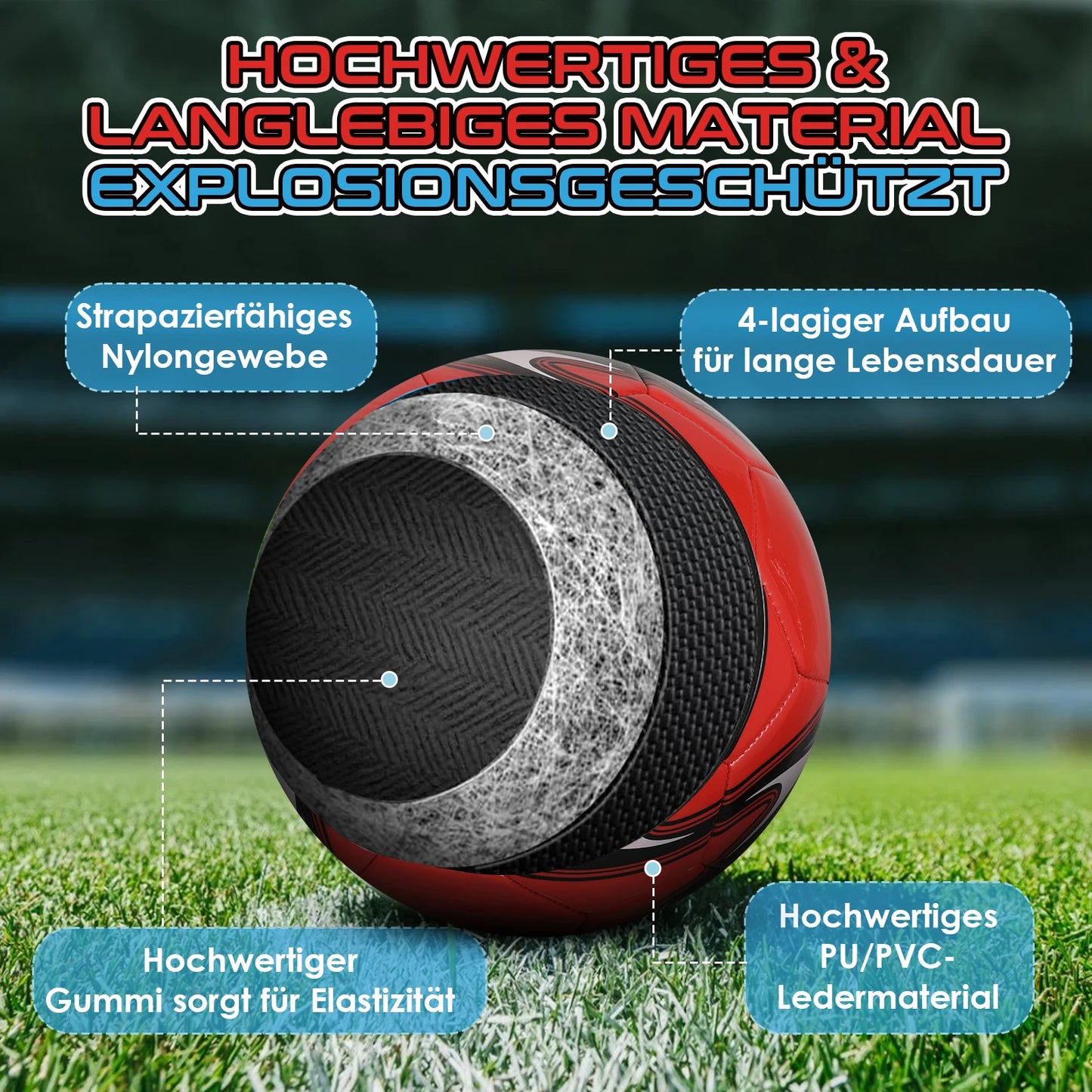 Balón de Fútbol TureCloser – Tamaño 4