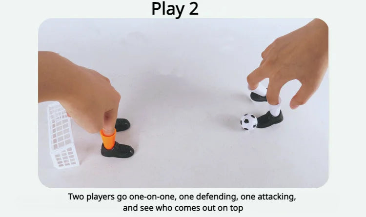 Juego de fútbol de dedos