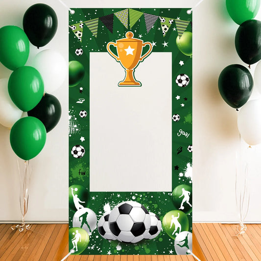 Marco de Fotos de Fútbol – Fiesta Infantil