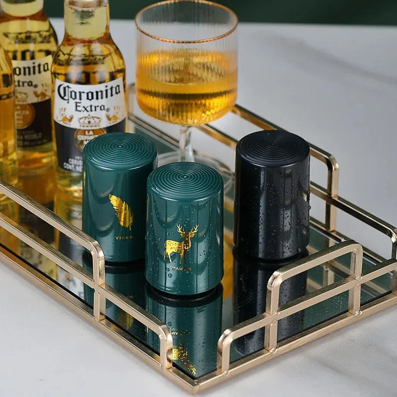 Abridor de Botellas Magnético de Acero Inoxidable