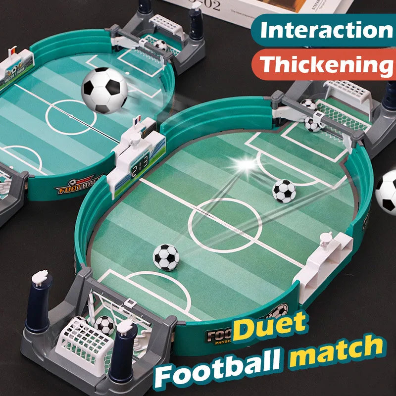 Juego de Mesa de Fútbol Portátil para Niños y Familias