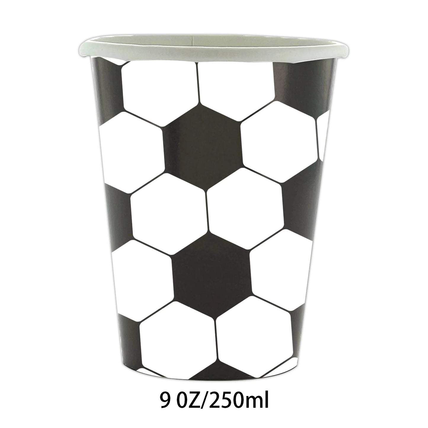 Set de Vajilla para Fiesta de Fútbol – Platos, Vasos y Servilletas Desechables