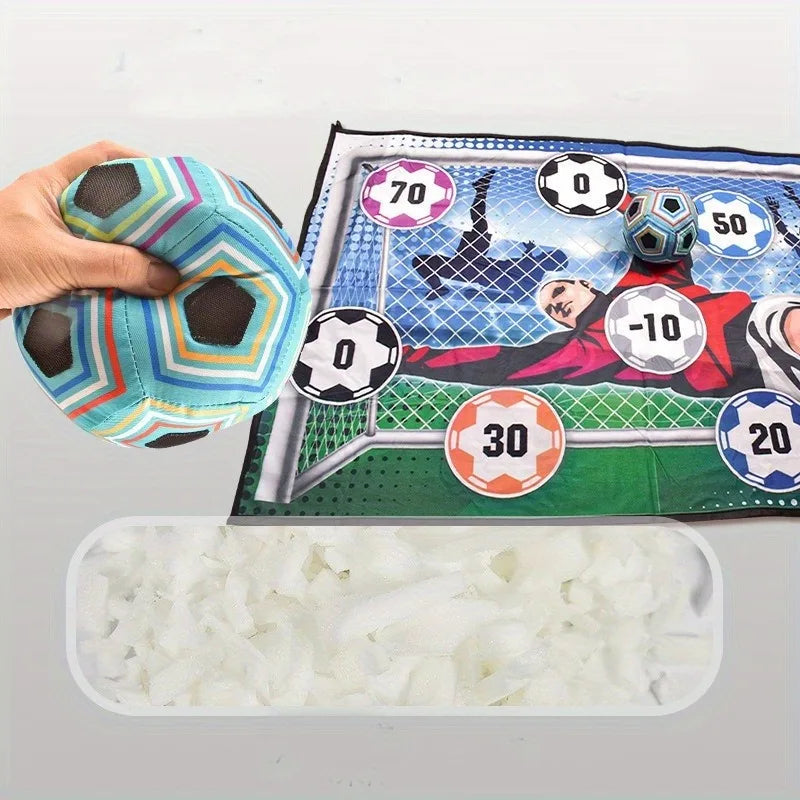Alfombra de Juego de Fútbol para Niños - Juego de Entrenamiento y Diversión